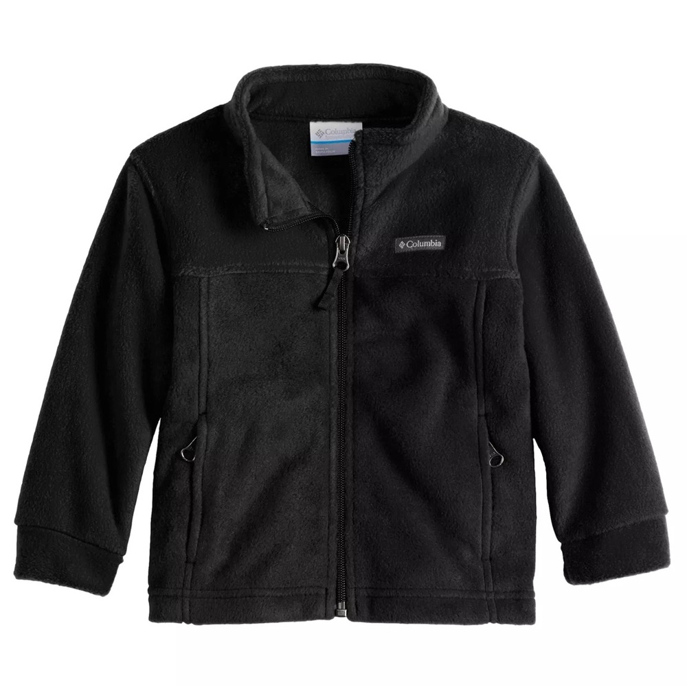 Columbia Black Full-Zip Fleece Jacket